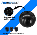 Λεβιές Ταχυτήτων σφαιρικος(ball shape) – Αλουμίνιο | Universal - ΜΑΥΡΟ