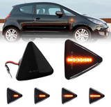 Φλας Led Dynamic για MITSUBISHI COLT- 2 Τμχ SMOKED