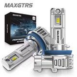 LED Λάμπες Ομίχλης MAXGTRS H10 CSP 76W 14000LM 6500K  – Σετ 2 Τεμαχίων