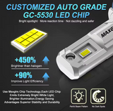 LED Λάμπες Ομίχλης MAXGTRS H10 CSP 76W 14000LM 6500K  – Σετ 2 Τεμαχίων