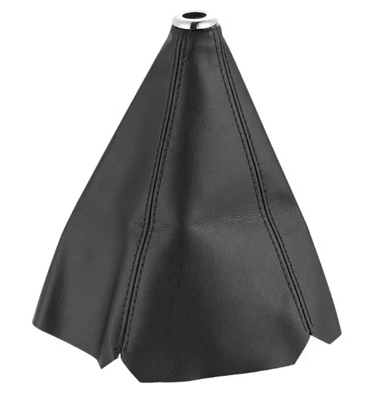 Universal Κάλυμμα / Φουσκα Λεβιέ Ταχυτήτων Αυτοκινήτου - Δερματίνη - Μαυρη Ραφή