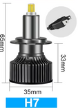 LED Λάμπες Αυτοκινήτου H7 3D – 60000LM Turbo- Λαμπες Υψηλής Απόδοσης