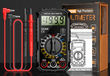 Digital Multimeter – Πολύμετρο Ψηφιακό AC/DC Volt, Ampere & Ohm Meter