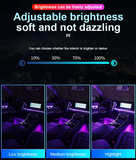 LED Φωτισμός Αυτοκινήτου Ambient Light Kit (14 τμχ) με Bluetooth-App & Αισθητήρα Ήχου