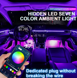 LED Φωτισμός Αυτοκινήτου Ambient Light Kit (14 τμχ) με Bluetooth-App & Αισθητήρα Ήχου