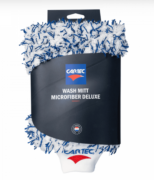Cartec Γάντι Πλυσίματος Μικροϊνών – Microfiber Wash Mitt για Ασφαλές Πλύσιμο Αυτοκινήτου