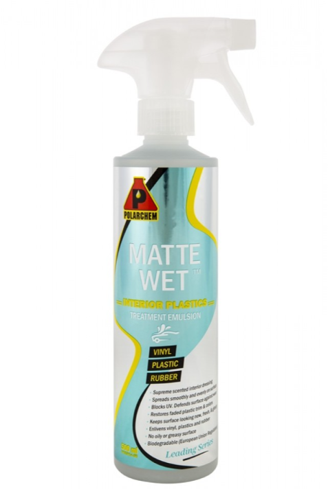 POLARCHEM MATTE WET Προστατευτικό Εσωτερικών Πλαστικών 500ml
