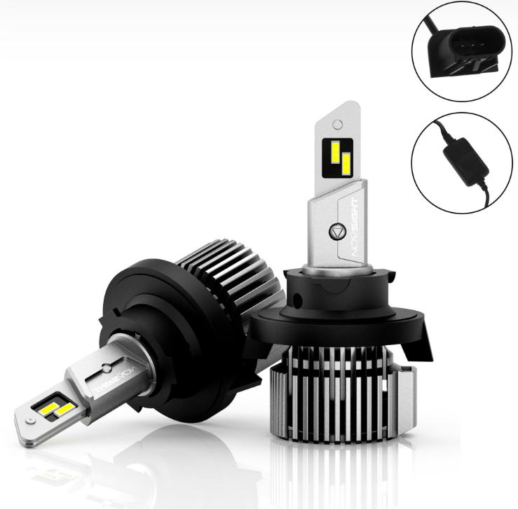 NOVSIGHT H13 /9008 LED A500 N52 100W / 20000LM / 6500K