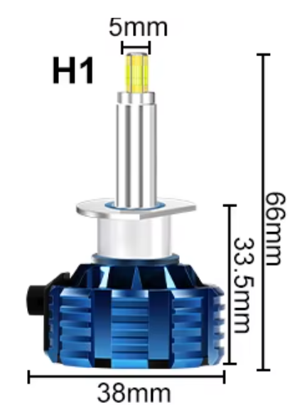 XSTORM H1 3D LED 120W / 40000LM / 6000K CANBUS