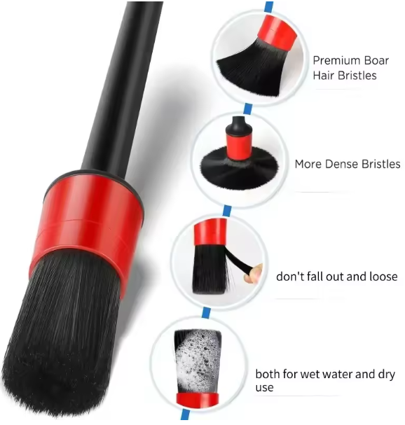 Σετ 5 Βουρτσάκια Καθαρισμού Αυτοκινήτου – Car Detailing Brushes