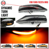 Φλας Dynamic Led για FORD FIESTA MK8 /FORD PUMA MK2-2τμχ SMOKED
