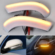 Φλας Dynamic Led για GOLF V/PASSAT/SUPERB -2τμχ WHITE