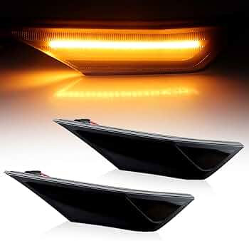 Φλας led για Honda civic 10th 2016-  SMOKED 2τμχ