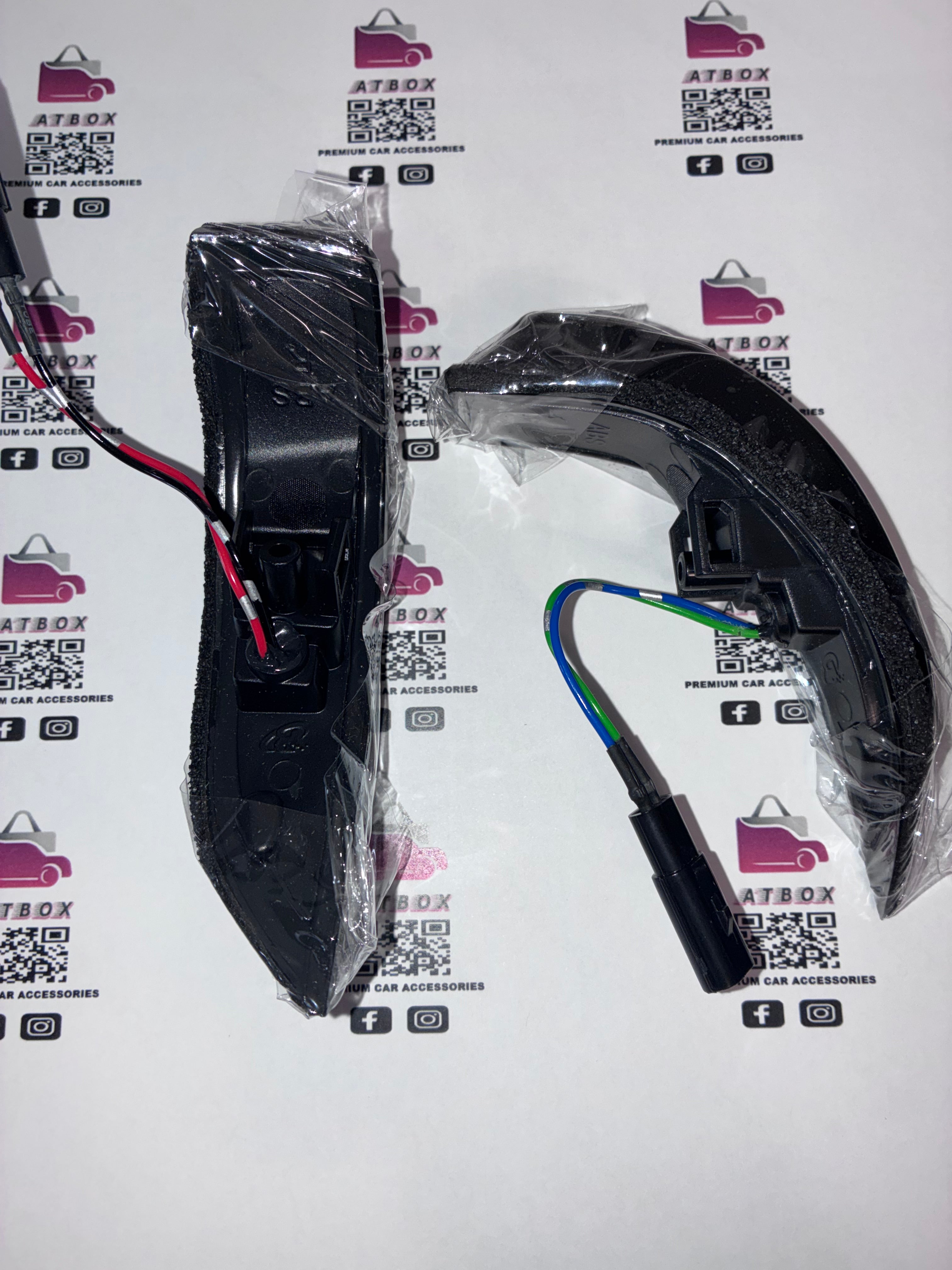 Φλας Led Dynamic για TOYOTA COROLLA/YARIS/CHR/PRIUS- 2 Τμχ SMOKED