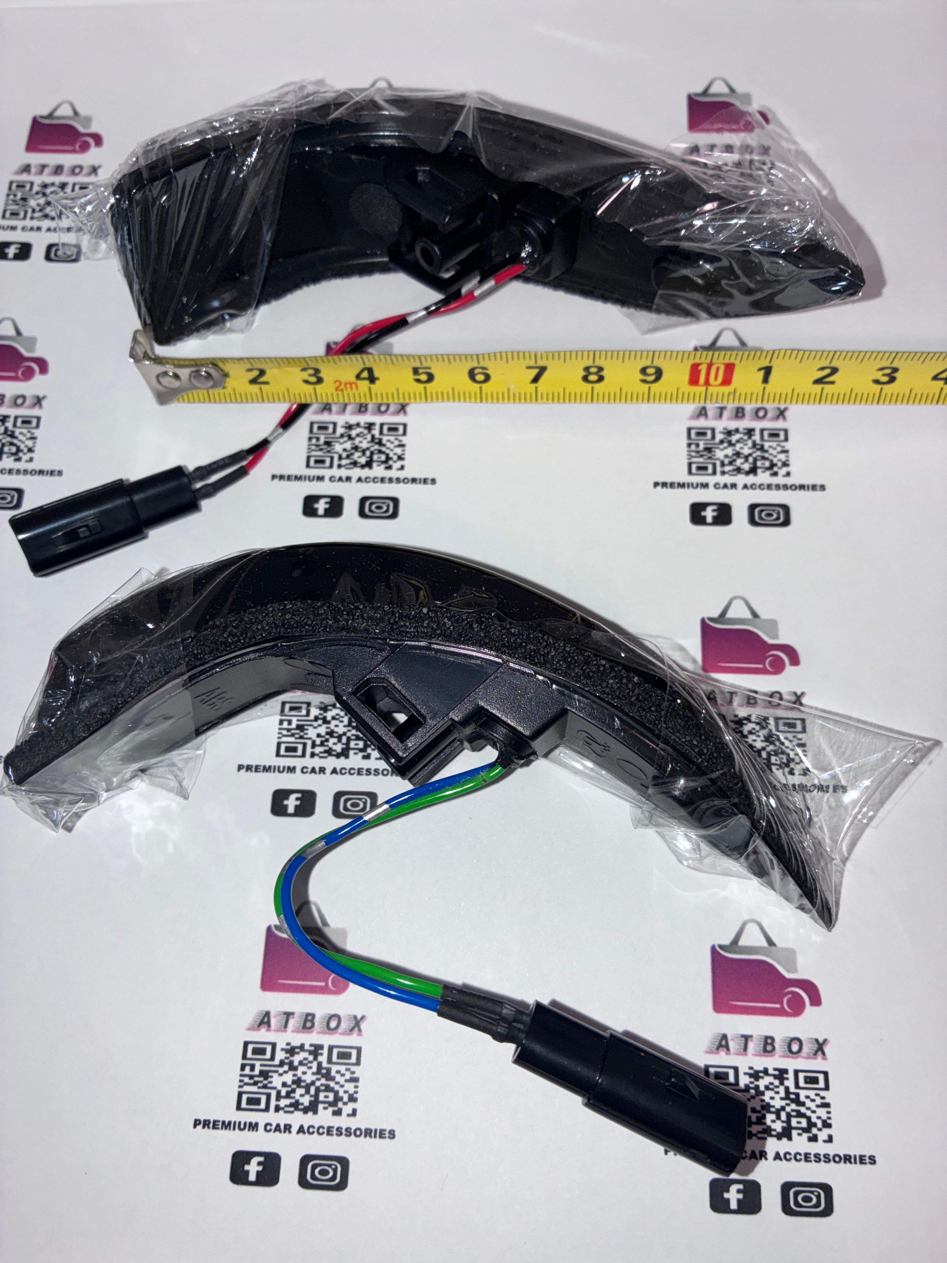 Φλας Led Dynamic για TOYOTA COROLLA/YARIS/CHR/PRIUS- 2 Τμχ SMOKED