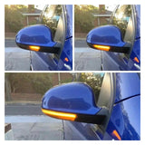 Φλας Dynamic Led για GOLF V/PASSAT/SUPERB -2 τμχ SMOKED