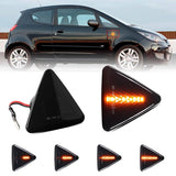 Φλας Led Dynamic για MITSUBISHI COLT- 2 Τμχ SMOKED