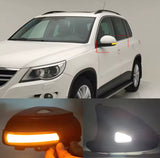 Φλας Led Dynamic Για VW TIGUAN MK1- 2 Τμχ SMOKED
