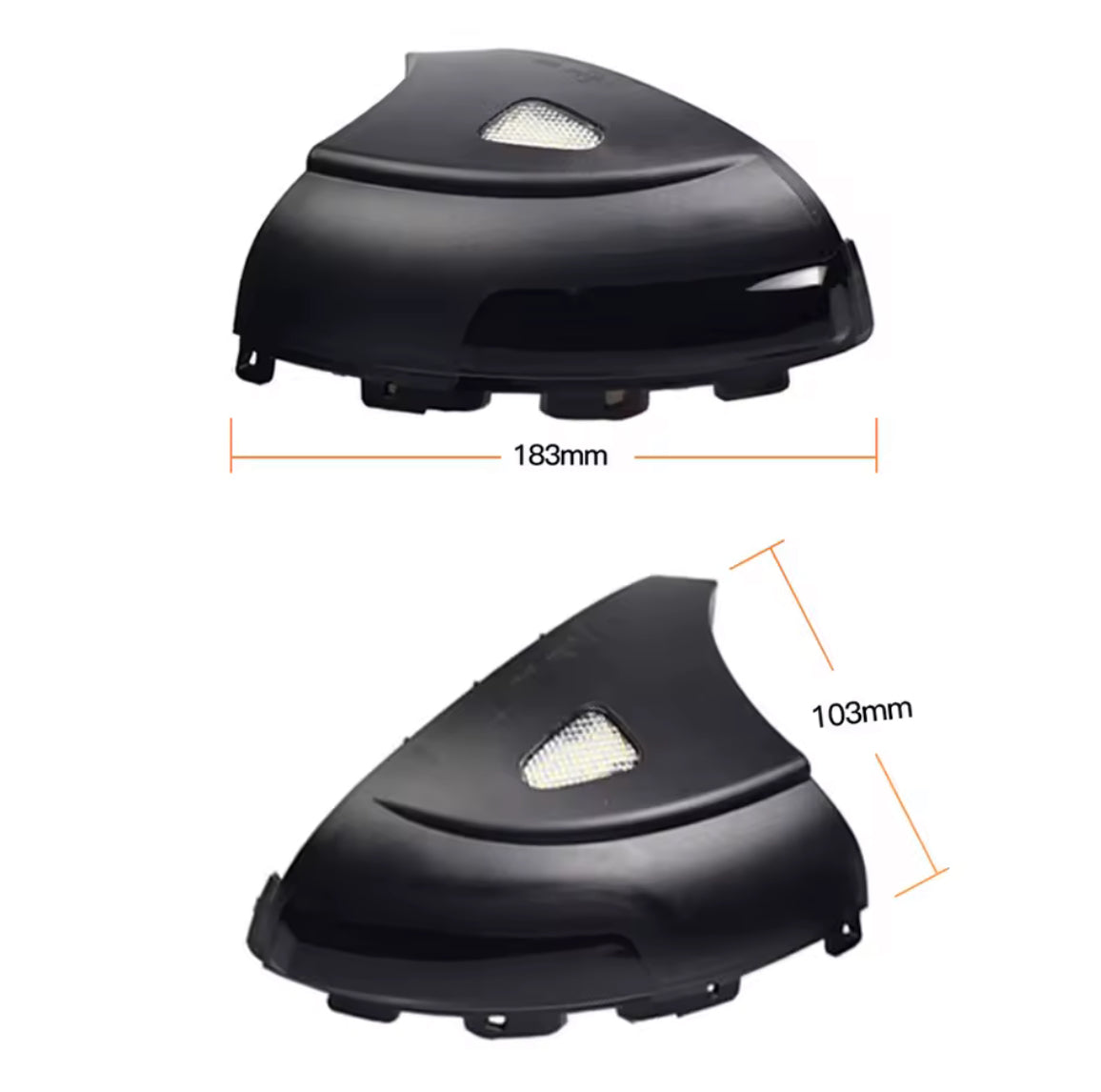 Φλας Led Dynamic Για VW TIGUAN MK1- 2 Τμχ SMOKED