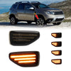 Φλας Led Dynamic για DACIA/RENAULT- 2 Τμχ SMOKED