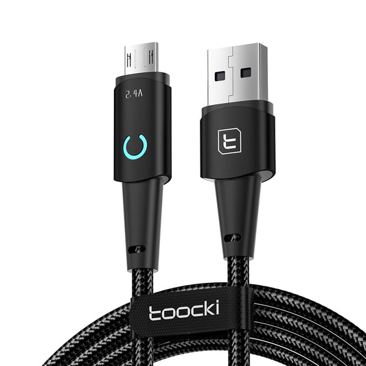 Καλώδιο φόρτισης και δεδομένων κινητού USB-A σε Micro 2 μέτρα