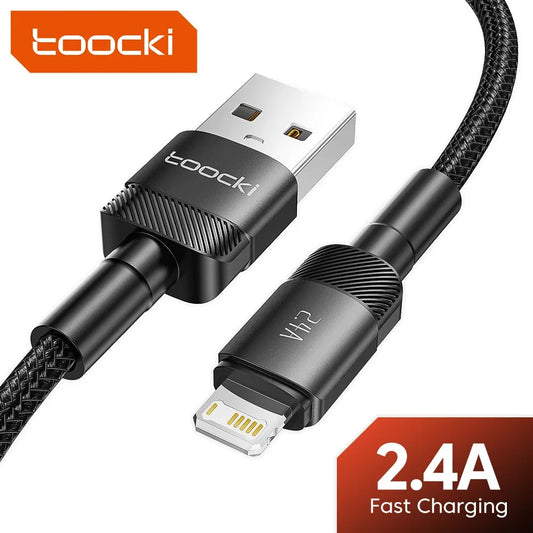 Καλώδιο φόρτισης και δεδομένων κινητού USB-A για iPhone 2 μέτρα