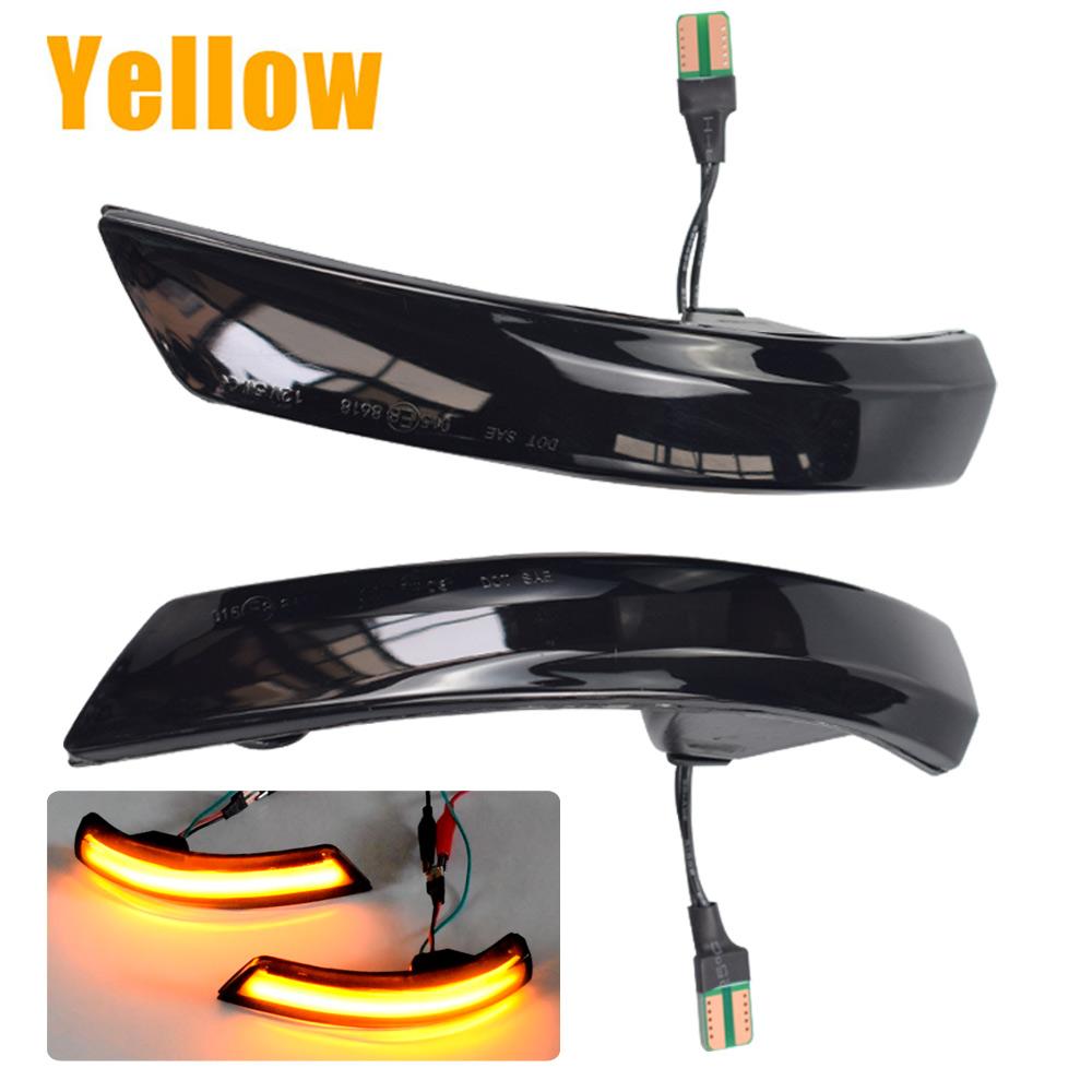 Φλας Dynamic Led για Ford Focus Mk2/Mk3-Mondeo Mk4  SMOKED 2τμχ