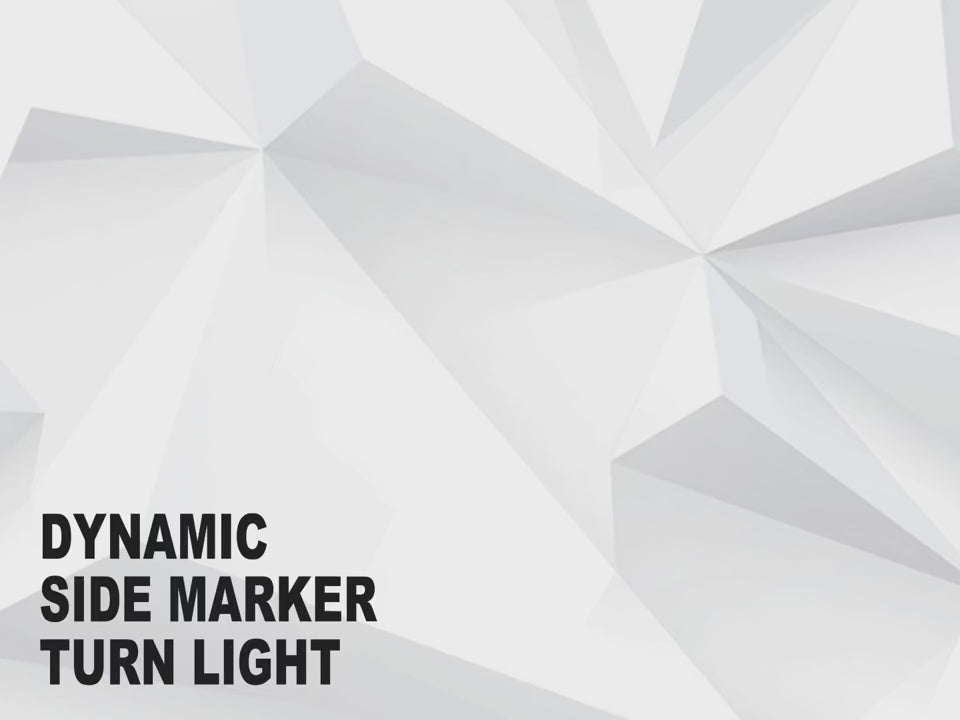 Φλας Led Dynamic για VW-FORD-SEAT-SKODA- 2 Τμχ SMOKED