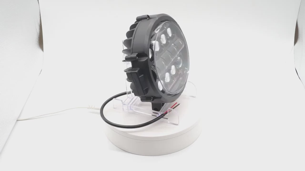 LED Work Lights Προβολείς 7’’ / 2x 150W – 30000LM Spot Beam για Αυτοκίνητο, Μηχανήματα & Σκάφη-2τμχ