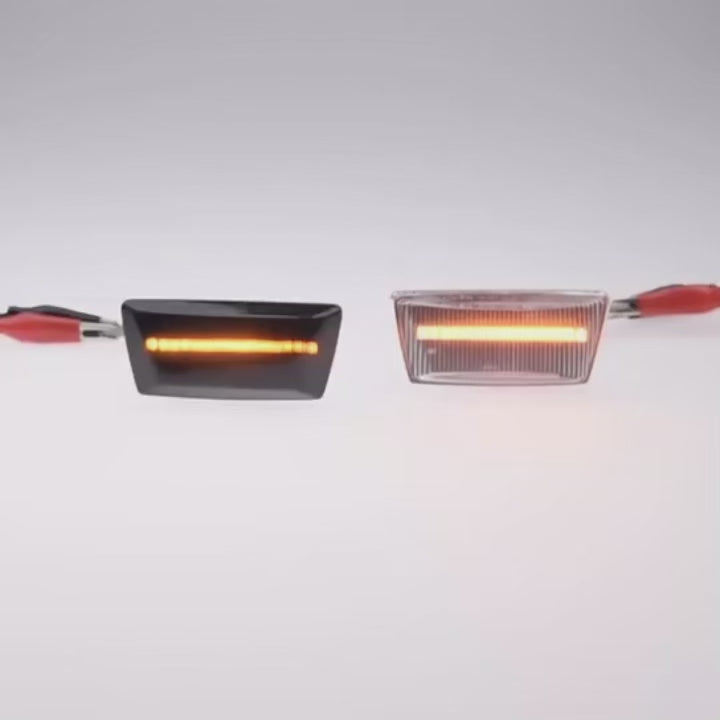 Φλας Led Dynamic για 0PEL-CHEVROLET- 2 Τμχ SMOKED