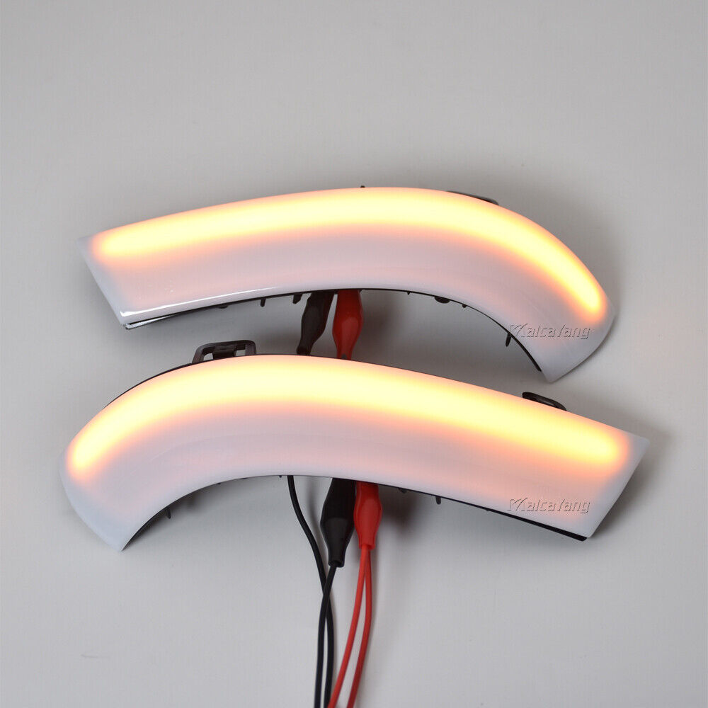 Φλας Dynamic Led για GOLF V/PASSAT/SUPERB -2τμχ WHITE